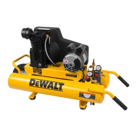 Mat Industries DeWALT DXCMTA1980854, Portable Electric Air Compressor, 1.9HP, 8 Gal, Wheelbarrow, 5.7 CFM DXCMTA1980854